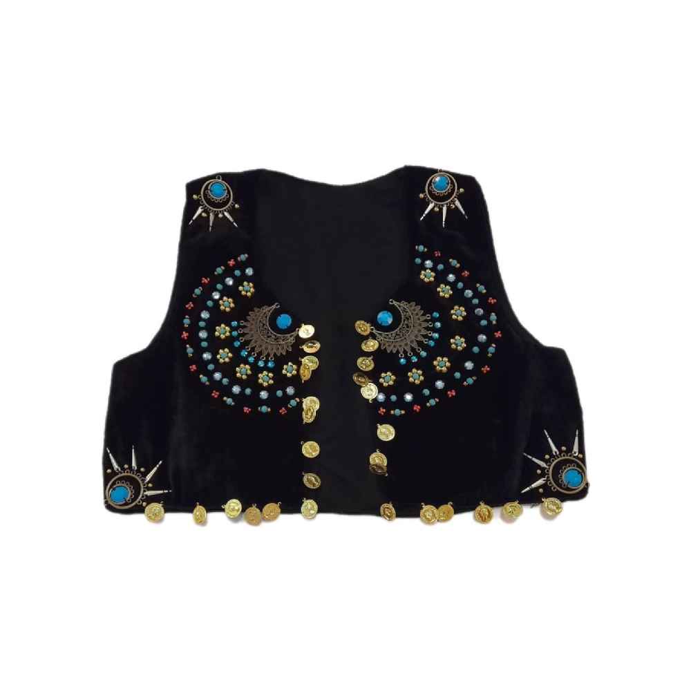 Gilet persan tissé à la main modèle Khorshid