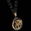 Collier plaqué or persan Calligraphie Hich