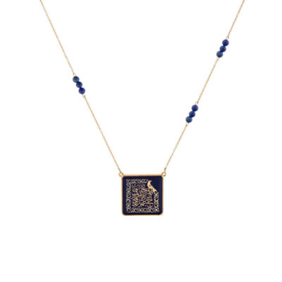 Collier plaqué or persan Homa