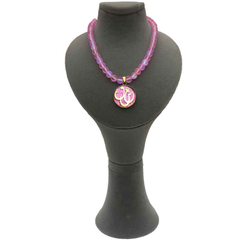 Collier plaqué or persan Amour