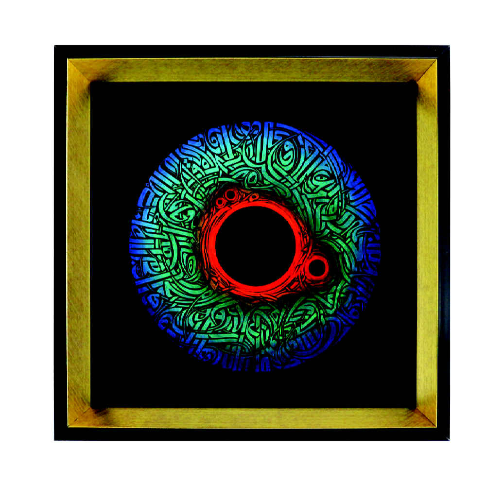 Toile d'art persane - Cheshm Nazar imprimée