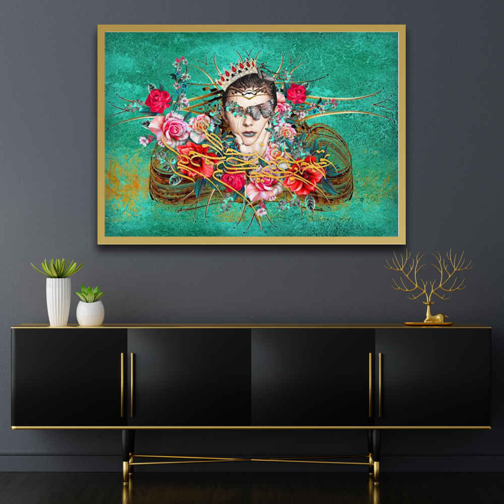 Toile d'art persane - Parnia imprimée