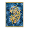 Toile d'art persane - Rahyab imprimée