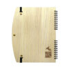 Carnet en Bois Persan – Design Sama, Couverture Traditionnelle en Bois