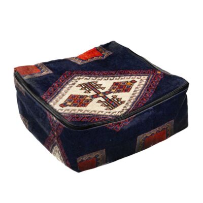 Boîte de rangement en velours – Modèle Sirjan (x2)