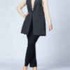 Blazer sans manches mode pour femmes Modèle Mehrsa