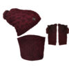 Ensemble Bonnet et Écharpe Tricotés pour Femme Modèle Bella