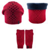 Ensemble Bonnet et Écharpe Tricotés pour Femme Modèle Fariba