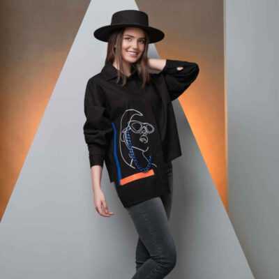 Blouse à manches longues pour femmes Modèle Nafas
