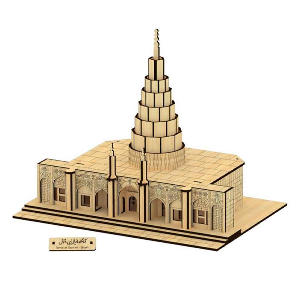 102-Pièces Puzzle 3D : Tombe de Daniel – Modèle historique