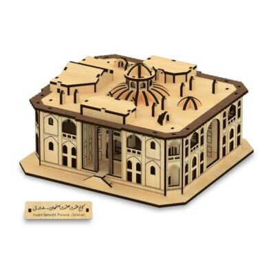 139-Pièces Puzzle 3D : Palais Hasht Behesht – Architecture élégante