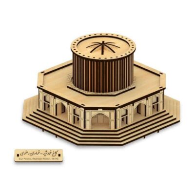140-Pièces Puzzle 3D : Palais Khorshid Kalat – Architecture élégante