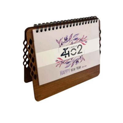 Modèle de calendrier de bureau persan 1402 Farimah