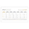 Modèle de calendrier de bureau persan 1402 Couverture douce
