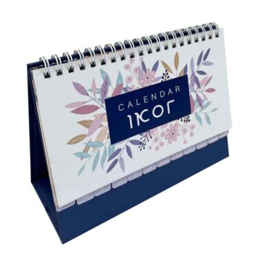 Modèle de calendrier de bureau persan 1402 Zina