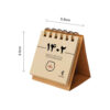 Modèle de calendrier de bureau miniature persan 1402 Artisanat