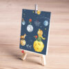 Modèle de calendrier de bureau miniature persan 1402 Petit Prince
