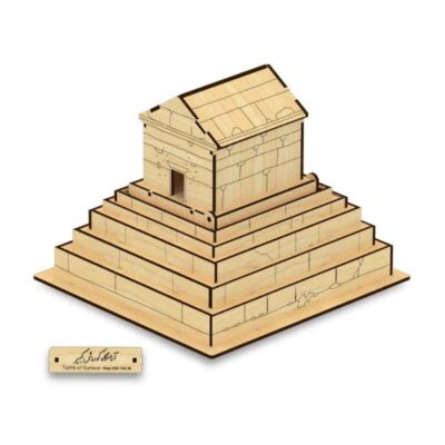 40-Pièces Puzzle 3D : Tombe de Cyrus le Grand – Réplique historique
