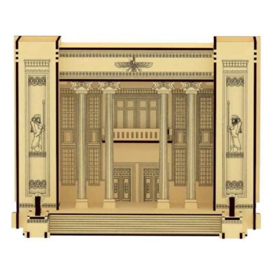 53-Pièces Puzzle 3D : Banque Melli Iran – Réplique architecturale