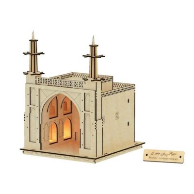 54-Pièces Puzzle en bois 3D : Monar Jonban – Design complexe