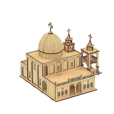 80-Pièces Puzzle 3D : Cathédrale Vank – Réplique historique