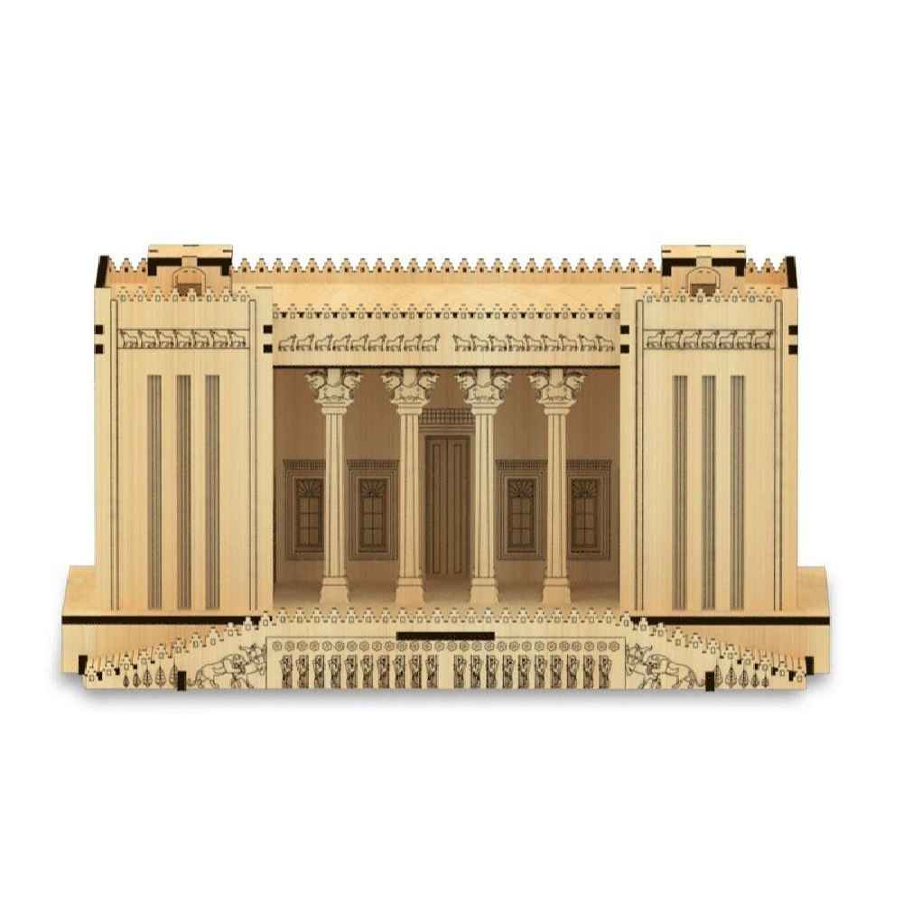 84-Pièces Puzzle 3D : Palais Tachara de Persépolis – Réplique détaillée