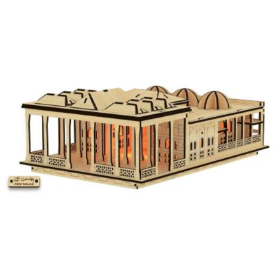 91-Pièces Puzzle 3D : Palais Chehel Sotoon – Architecture élégante