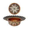 Decorative Persian Copper Aftabeh with Basin Bowl
