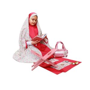 Ensemble Tchador pour la Célébration Taklif des Filles avec Manches Modèle Galin