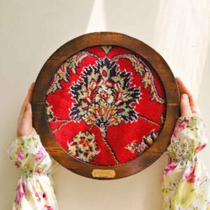 Islamic Imam Reza Holy Shrine Carpet Frame Reyha
