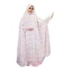 Tchador Islamique Blanc pour Filles Modèle Blossom