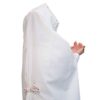 Tchador Islamique Blanc pour Filles Modèle Nasim