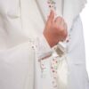Tchador Islamique Blanc pour Filles Modèle Nasim