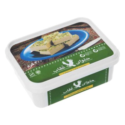 Halva Tahini avec Pistache – Oghab 400 gr (Pack de 3)