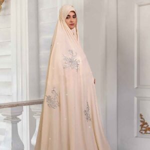 Iranian Bride’s Wedding Tchador Model Zhaleh