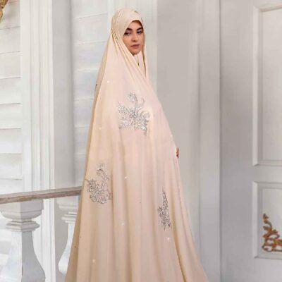 Iranian Bride’s Wedding Tchador Model Zhaleh