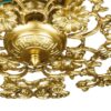 Lustre semi-encastré en laiton – style florentin et vintage Aysan