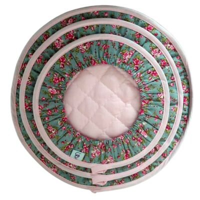 Damkoni – Bonnet de Riz Iranien – Attrape-Vapeur pour Couvercle Ensemble de 3 – Modèle Karin