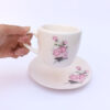 Ensemble de Tasses à Thé Persanes de 2 avec Soucoupe - Design Céramique Dorsa