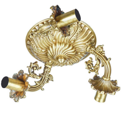 Lustre semi-encastré en aluminium – style florentin et vintage Komeil