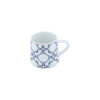 Set de tasses à thé perses avec sous-tasse - Design Tiam Porcelaine (12 pièces)