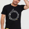 T-shirt unisexe persan Modèle Aghaz