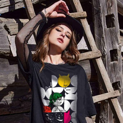 T-shirt Unisexe Modèle Arezoo – Design Inspiré de la Perse