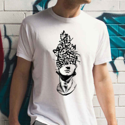 T-shirt Unisexe Inspiré de la Perse Modèle Shabahengam – Motif Artistique