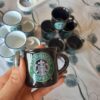 Ensemble de 6 tasses à expresso persanes - Style Demitasse en céramique Starbucks