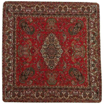 Coussin en Termeh Persan – Modèle Tima | Soie décorative persane