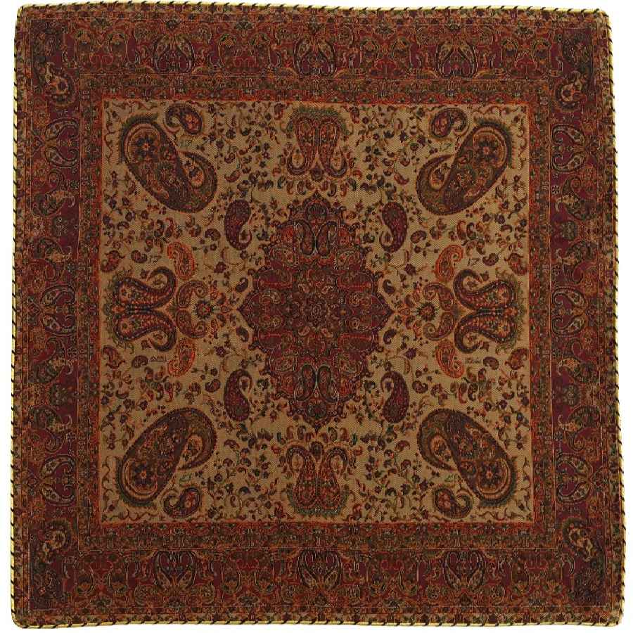 Coussin en Termeh Persan - Modèle Zarin | Exquis coussin en soie