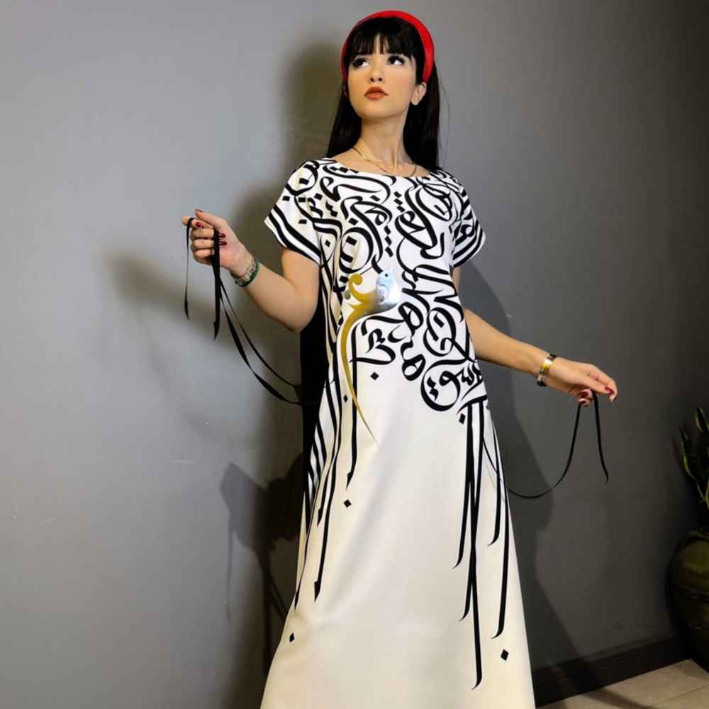 Women's Fashion Dress Model Parandeh