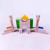 Puzzle Cerveau Géométrique en Bois 50-Pièces – Défi complet