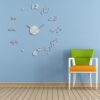 Horloge murale 3D minimaliste à monter soi-même avec motifs calligraphiques persans - Vie